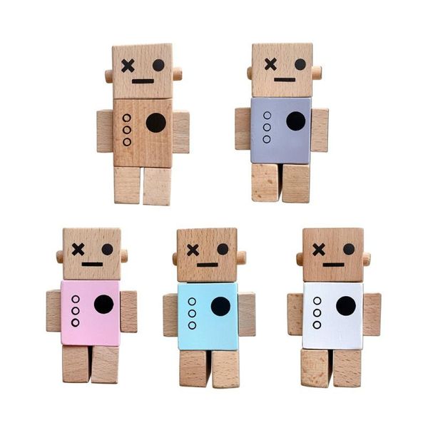 novelty items wooden robot bodies joint adjustable toy craft art kids room decoration po props
novelty items wooden robot bodies joint adjustable toy craft art kids room decoration po props