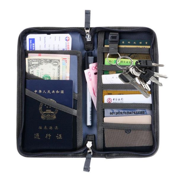 card holders passport cover travel wallet document holder organizer on the ticket business id waterproof, Brown;gray
card holders passport cover travel wallet document holder organizer on the ticket business id waterproof, Brown;gray