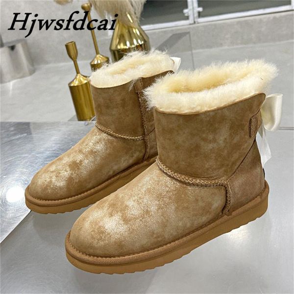 boots hjwsfdcai 100% natural wool warm women snow fashion ankle woman genuine leather shoes winter, Black
boots hjwsfdcai 100% natural wool warm women snow fashion ankle woman genuine leather shoes winter, Black