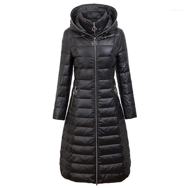 women's vests winter fashion high-end atmospheric down jacket long over knee thick hooded1, Black;white
women's vests winter fashion high-end atmospheric down jacket long over knee thick hooded1, Black;white