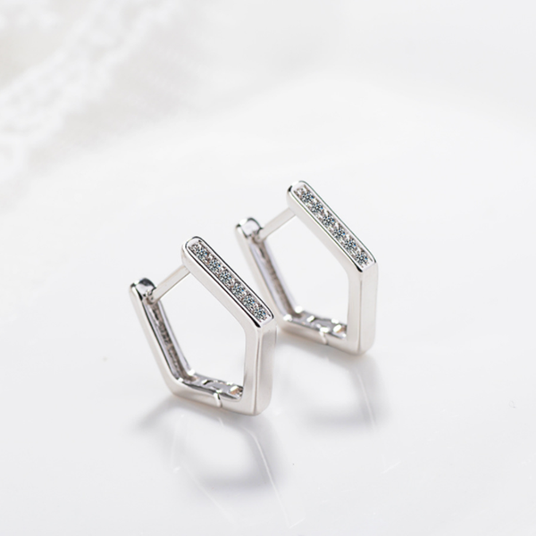 hoop & huggie minimalist 925 sterling silver earrings vintage geometric small pentagon party accessories fine jewelry gift, Golden;silver
hoop & huggie minimalist 925 sterling silver earrings vintage geometric small pentagon party accessories fine jewelry gift, Golden;silver