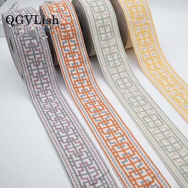 qgvlish 25m/roll 7cm wide jacquard ribbon belt diy for sofa costumes curtain trims embroidery lace trim material home decor
qgvlish 25m/roll 7cm wide jacquard ribbon belt diy for sofa costumes curtain trims embroidery lace trim material home decor