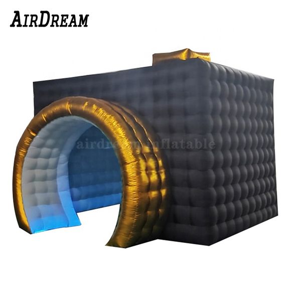 customized portable backdrop tent dome inflatable p booth with led strip lights color changing for sale 
customized portable backdrop tent dome inflatable p booth with led strip lights color changing for sale