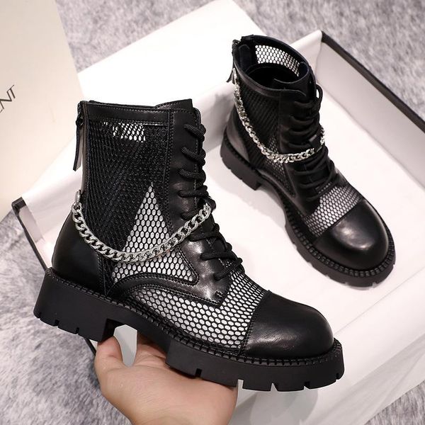 boots 2021 summer thin women's hollow breathable short mesh sandals chaussure femme zapatos de mujer, Black
boots 2021 summer thin women's hollow breathable short mesh sandals chaussure femme zapatos de mujer, Black