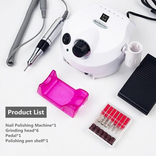 nail drill & accessories rig professional equipment with grinding head tools for repair polishing pedicure kit electric file
nail drill & accessories rig professional equipment with grinding head tools for repair polishing pedicure kit electric file
