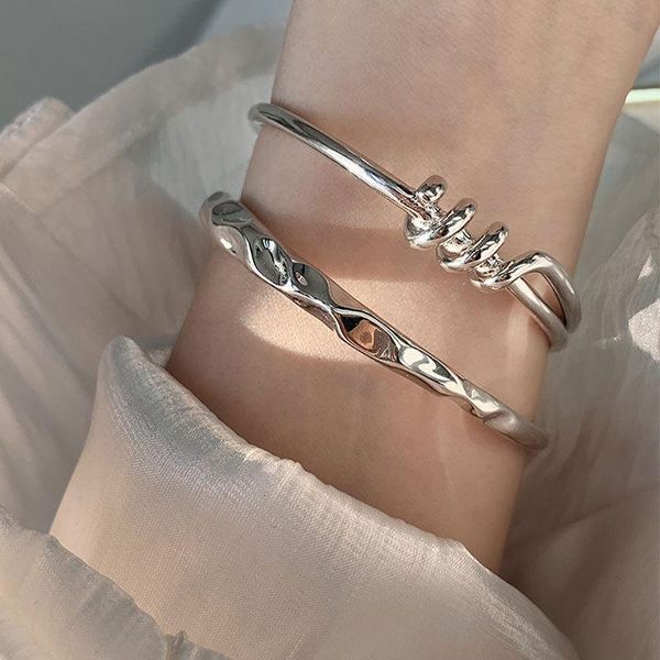 bangle korean knotted bracelet female opening hand decorations accessories for jewelry men's wrist gold bangles women girlfriends, Black
bangle korean knotted bracelet female opening hand decorations accessories for jewelry men's wrist gold bangles women girlfriends, Black