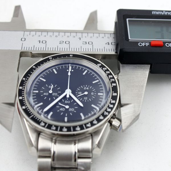 Quartz Chronograph Function Mens Watch Speed Moon Watches Stainless Steel Flod Clasp fe, #4
Quartz Chronograph Function Mens Watch Speed Moon Watches Stainless Steel Flod Clasp fe, #4
