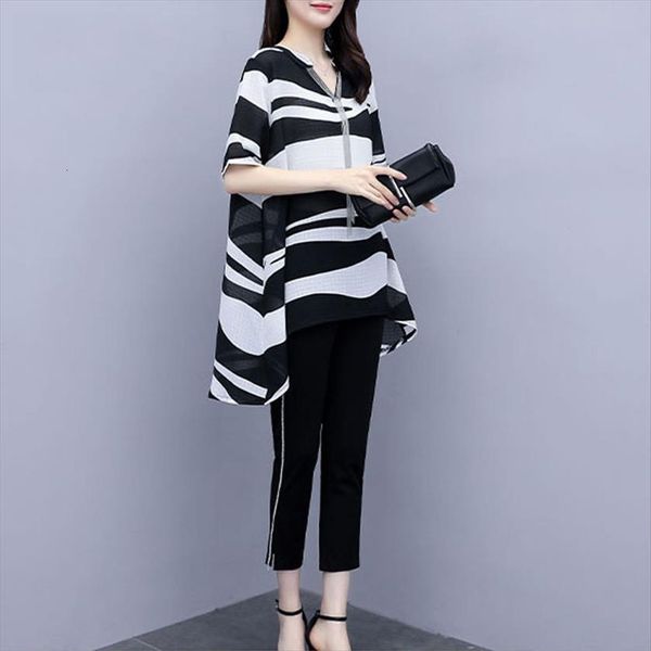 plus size two piece suits women tracksuits summer western style casual tassel zebra print blouse fashion black pencil pants, Gray
plus size two piece suits women tracksuits summer western style casual tassel zebra print blouse fashion black pencil pants, Gray