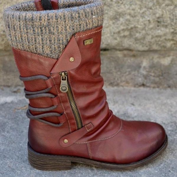 boots women western cowboy knee winter warm outdoor punk smooth pu leather shoes botas mujer, Black
boots women western cowboy knee winter warm outdoor punk smooth pu leather shoes botas mujer, Black