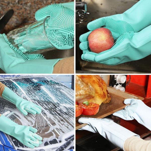 disposable gloves household insulation silicone dishwashing gloves, multiple beautiful colors available
disposable gloves household insulation silicone dishwashing gloves, multiple beautiful colors available