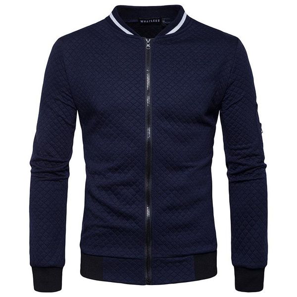 men's jackets fashion casual style jacket men stand collar zipper man coat diamond-shaped mens male tracksuit, Black;brown
men's jackets fashion casual style jacket men stand collar zipper man coat diamond-shaped mens male tracksuit, Black;brown