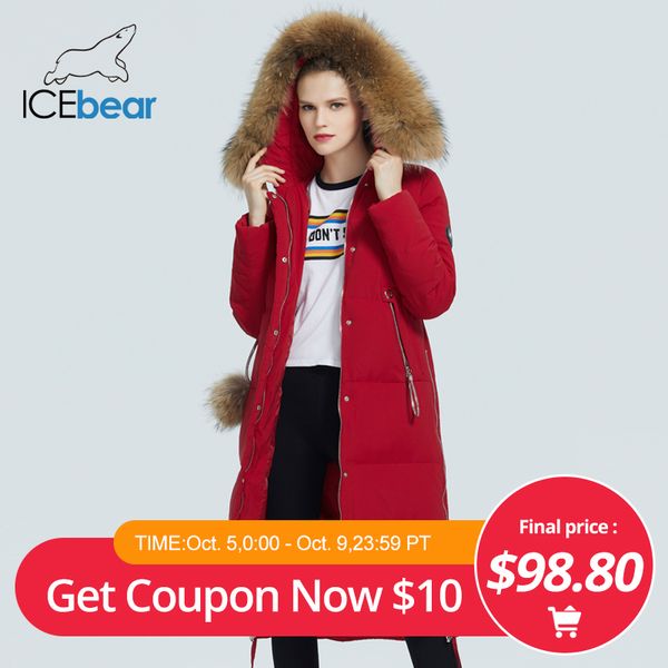 icebear winter women's coat woman jacket with fur collar windproof and warm parka fashion women's clothing gwd20263d 201007, Black
icebear winter women's coat woman jacket with fur collar windproof and warm parka fashion women's clothing gwd20263d 201007, Black