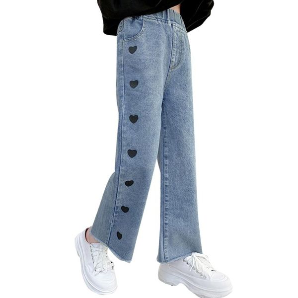 jeans for girl heart pattern kids girls casual style children's spring autumn clothes 6 8 10 12 14, Blue
jeans for girl heart pattern kids girls casual style children's spring autumn clothes 6 8 10 12 14, Blue