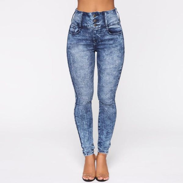 women's jeans spring / summer 2021 high waist stretch hip slim fit skinny feet pencil pants, Blue
women's jeans spring / summer 2021 high waist stretch hip slim fit skinny feet pencil pants, Blue