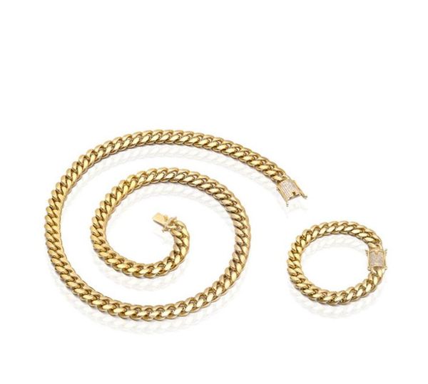 chains men hip hop chain necklace & bracelets 1set stainless stee with zircon male miami cuban necklaces hiphop jewelry gifts, Silver
chains men hip hop chain necklace & bracelets 1set stainless stee with zircon male miami cuban necklaces hiphop jewelry gifts, Silver