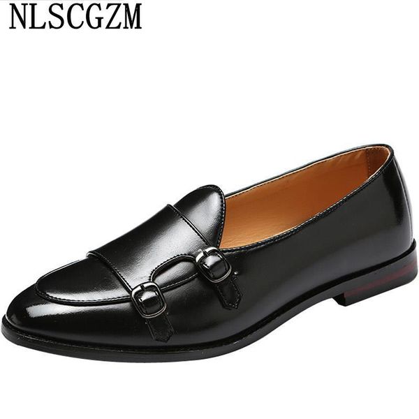 dress shoes slip on men double monk strap loafers party for 2021 formal italian chaussures mâles zapatos, Black
dress shoes slip on men double monk strap loafers party for 2021 formal italian chaussures mâles zapatos, Black