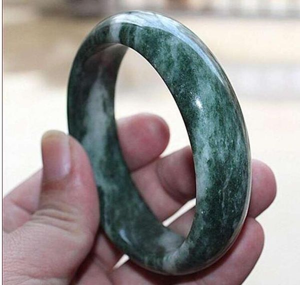 56-60mm 100% natural jade bracelet a cargo women present mother wife for jade bracelet c8, Black
56-60mm 100% natural jade bracelet a cargo women present mother wife for jade bracelet c8, Black