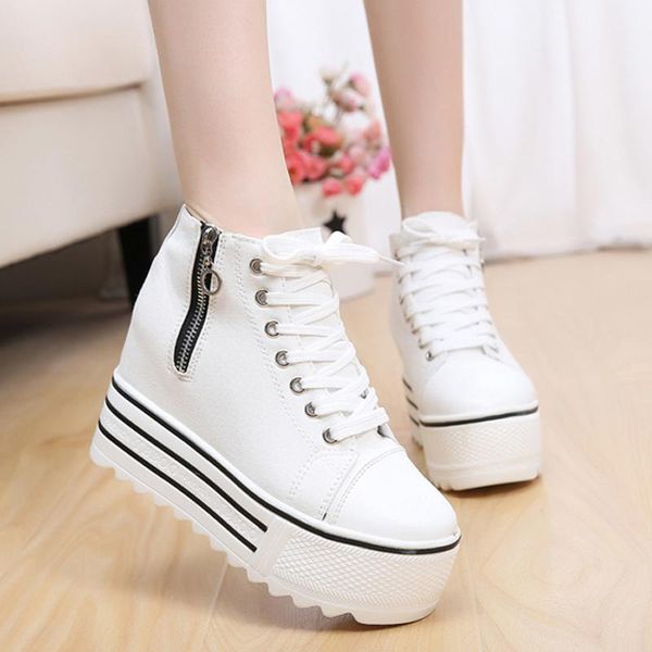 women platform sneakers spring summer casual shoes platform wedges flats 10cm high heels ladies zapatos de mujer outdoor walkdress shoes, Black;white
women platform sneakers spring summer casual shoes platform wedges flats 10cm high heels ladies zapatos de mujer outdoor walkdress shoes, Black;white