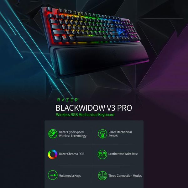 keyboards razer blackwidow v3 pro wireless gaming keyboard chroma rgb mechanical with green switch
keyboards razer blackwidow v3 pro wireless gaming keyboard chroma rgb mechanical with green switch