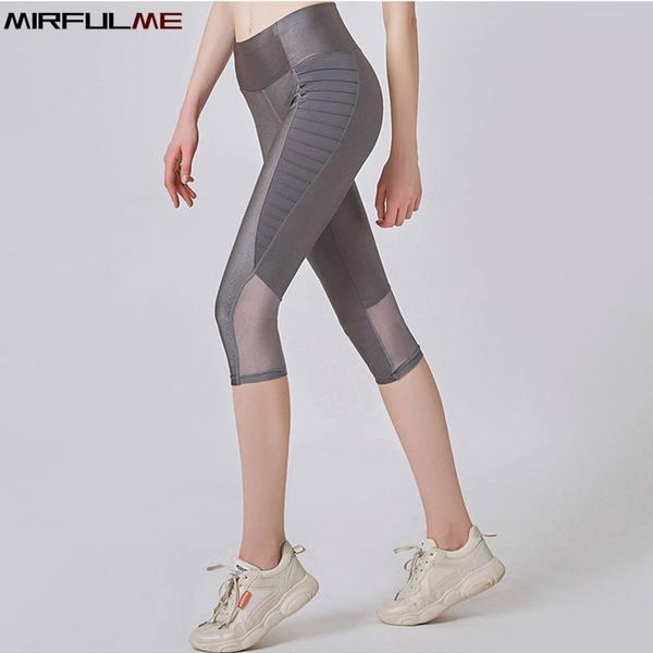 yoga outfit sport leggings women cropped pant stripe elastic mesh patchwork capris 3/4 running trouser female crop fitness dance tights
yoga outfit sport leggings women cropped pant stripe elastic mesh patchwork capris 3/4 running trouser female crop fitness dance tights