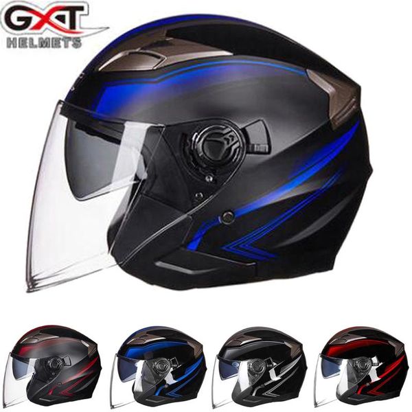 motorcycle helmets gxt 708 double visor electric motorbike bicycle scooter safety helmet men/women half face summer autumn
motorcycle helmets gxt 708 double visor electric motorbike bicycle scooter safety helmet men/women half face summer autumn