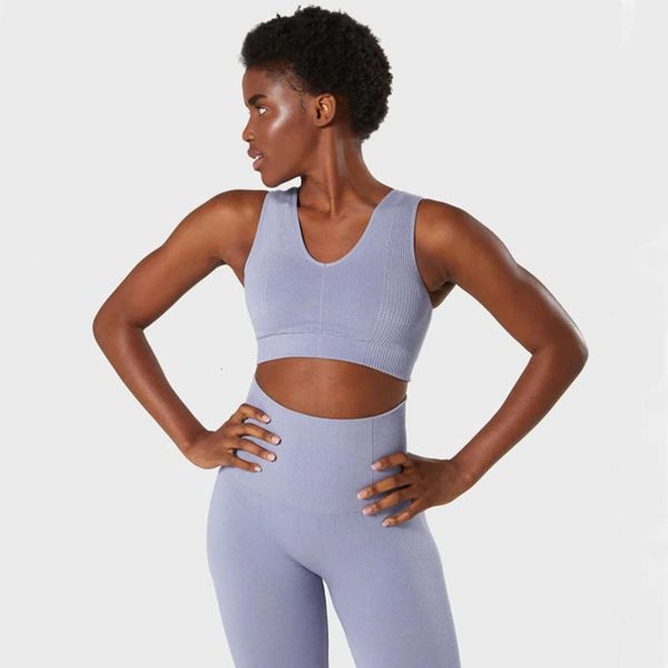 2021ins new yoga sports underwear bra high waist tights fitness suit women, Gray
2021ins new yoga sports underwear bra high waist tights fitness suit women, Gray