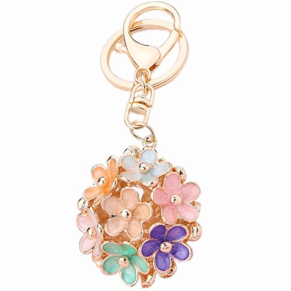 keychains creative crystal flower ball women gift charm jewelry car key chain ring holder chaveiro keyring llavero r162, Silver
keychains creative crystal flower ball women gift charm jewelry car key chain ring holder chaveiro keyring llavero r162, Silver