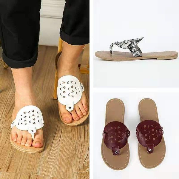 slippers classics women 2021 flats summer sandal soft bottom flip flops leather shoes fashion flat confortable sandals, Black
slippers classics women 2021 flats summer sandal soft bottom flip flops leather shoes fashion flat confortable sandals, Black