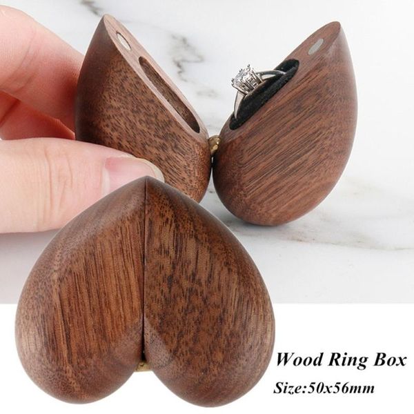 gift wrap walnut wood heart shaped ring box velvet soft interior holder organizer jewelry wooden case for proposal engagement
gift wrap walnut wood heart shaped ring box velvet soft interior holder organizer jewelry wooden case for proposal engagement