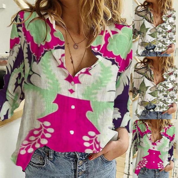 women's t-shirt women spring summer style blouses shirts loose buttons bird print lapel casual v-neck long sleeves blusas t-shirts blou, White
women's t-shirt women spring summer style blouses shirts loose buttons bird print lapel casual v-neck long sleeves blusas t-shirts blou, White