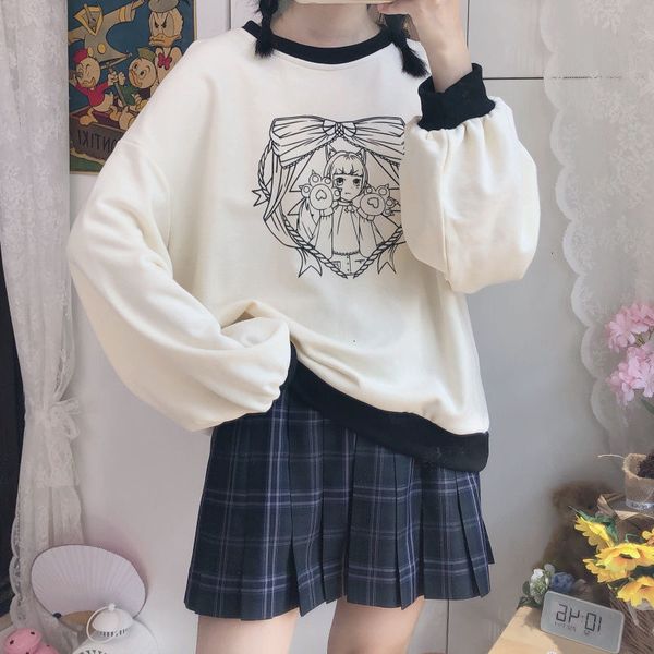 2021 coreano camisola outono moda kawaii impresso feminina hoodies manga longa bonito anime hoodie fbsm, Black
2021 coreano camisola outono moda kawaii impresso feminina hoodies manga longa bonito anime hoodie fbsm, Black
