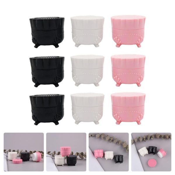 storage bottles & jars 9pcs empty diy nail polish bottle makeup sample holder face cream
storage bottles & jars 9pcs empty diy nail polish bottle makeup sample holder face cream
