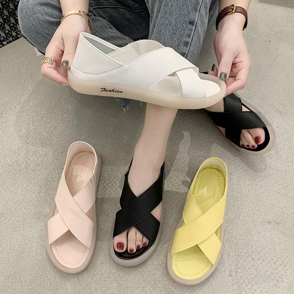 sandals summer women 2021 wild fairy style ladies jelly soft bottom pregnant two wear platform slip on shoes, Black
sandals summer women 2021 wild fairy style ladies jelly soft bottom pregnant two wear platform slip on shoes, Black