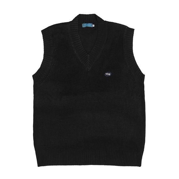 women's sweaters pure color solid knitted oversized sweater women winter fashion chaleco punto mujer kawaii cute vest cartoon clothing, White;black
women's sweaters pure color solid knitted oversized sweater women winter fashion chaleco punto mujer kawaii cute vest cartoon clothing, White;black