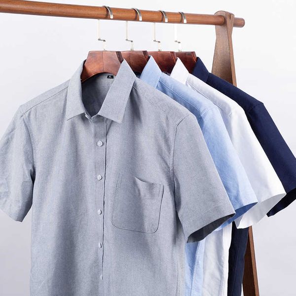men oxford katoen fashion streep random short mouwen retro style design men's shirts blouse, White;black
men oxford katoen fashion streep random short mouwen retro style design men's shirts blouse, White;black