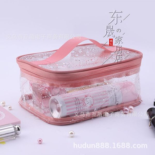 storage bags cosmetic bag jelly portable travel large-capacity wash pvc waterproof transparent vial mask
storage bags cosmetic bag jelly portable travel large-capacity wash pvc waterproof transparent vial mask