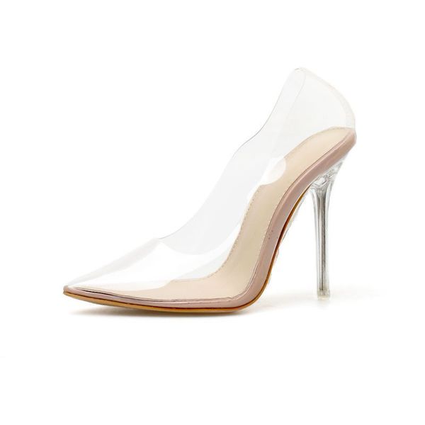 2021 new fashion wild shoes transparent pointed crystal shallow mouth stiletto high-heeled large size 42, Black
2021 new fashion wild shoes transparent pointed crystal shallow mouth stiletto high-heeled large size 42, Black