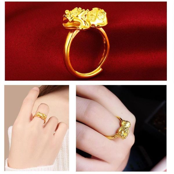 cluster rings feng shui pixiu open ring for women luck wealth charm adjustable health jewelry rich female gift buddha golden f7j4, Golden;silver
cluster rings feng shui pixiu open ring for women luck wealth charm adjustable health jewelry rich female gift buddha golden f7j4, Golden;silver
