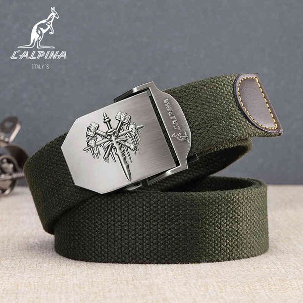 kangaroo men's sports automatic l'alpina buckle mountaineering weaving army green belt, Black;brown
kangaroo men's sports automatic l'alpina buckle mountaineering weaving army green belt, Black;brown