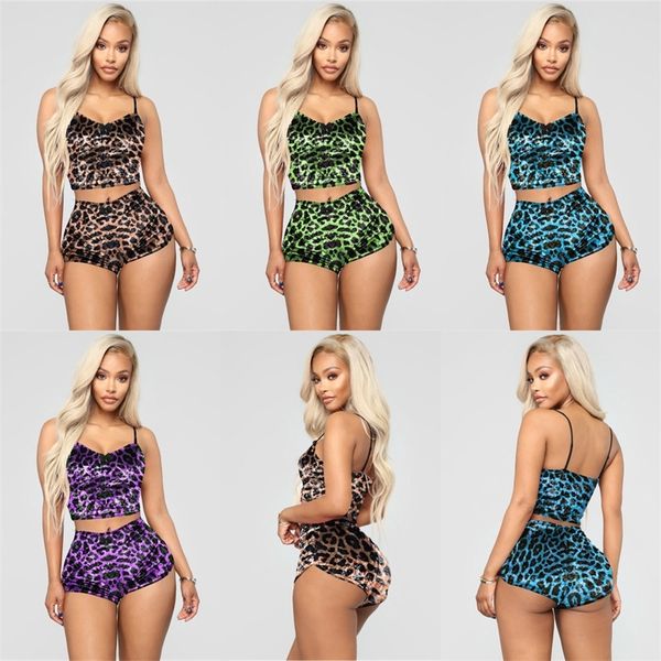 women camisole shorts tracksuits two piece outfits t-shirts lapel neck leopard printed sport suit party night club wear h2510, White
women camisole shorts tracksuits two piece outfits t-shirts lapel neck leopard printed sport suit party night club wear h2510, White
