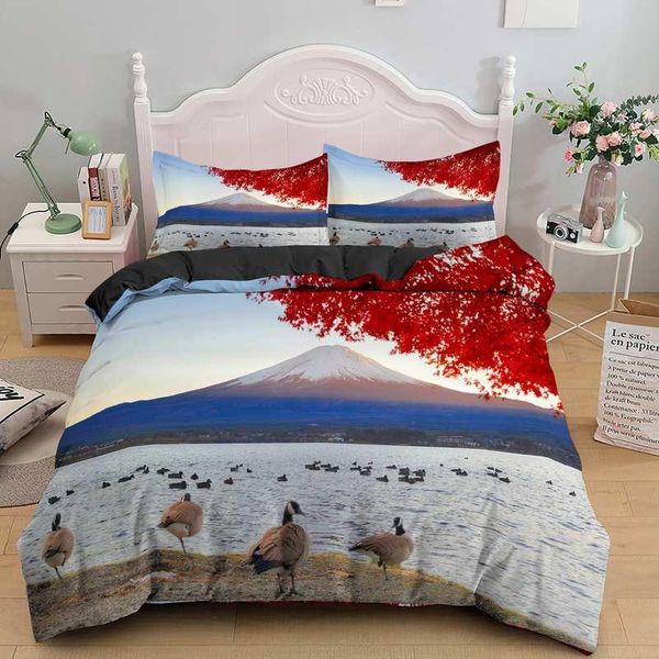 new soft duvet cover with pillow cover bedding set 3d fashion digital printed scenery pattern bed set single double
new soft duvet cover with pillow cover bedding set 3d fashion digital printed scenery pattern bed set single double