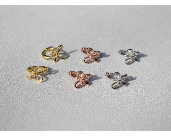 925 sterling silver earring fashion personality butterfly bow small ear ring ear bone buckle trend cute girl women jewel, Golden;silver
925 sterling silver earring fashion personality butterfly bow small ear ring ear bone buckle trend cute girl women jewel, Golden;silver