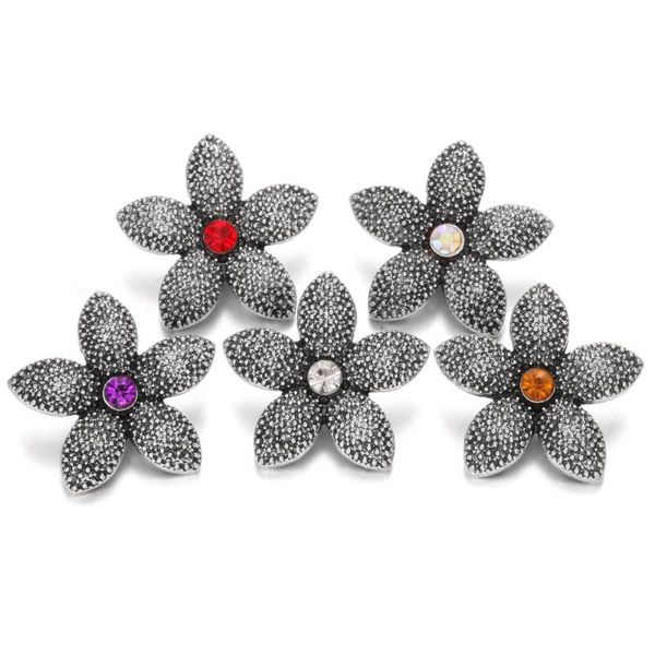 charm bracelets 10pcs/lot est 18mm snap jewelry vintage rhinestone crystal flower metal button fit leather for women, Golden;silver
charm bracelets 10pcs/lot est 18mm snap jewelry vintage rhinestone crystal flower metal button fit leather for women, Golden;silver
