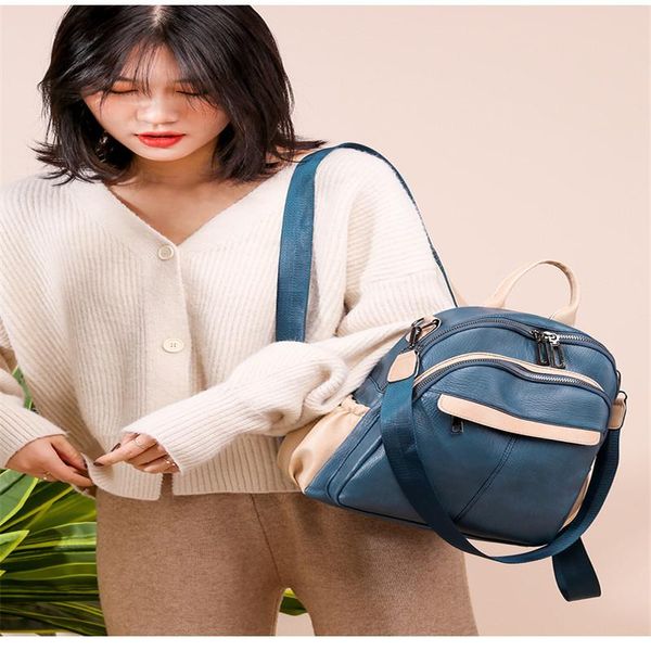 outdoor bags fashion backpack female korean versatile shoulder bag multi-function soft leather ladies leisure travel
outdoor bags fashion backpack female korean versatile shoulder bag multi-function soft leather ladies leisure travel