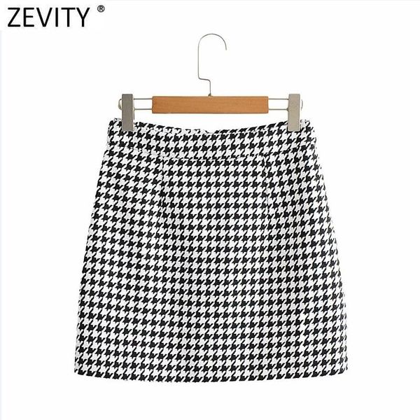 zevity new women vintage houndstooth plaid print casual slim pencil skirt faldas mujer female back zipper chic vestidos qun707, Black
zevity new women vintage houndstooth plaid print casual slim pencil skirt faldas mujer female back zipper chic vestidos qun707, Black