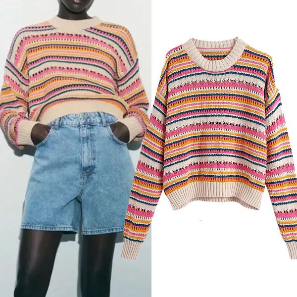 women's sweaters za autumn striped female sweater print long sleeve chic vintage shirt streetwear warv, White;black
women's sweaters za autumn striped female sweater print long sleeve chic vintage shirt streetwear warv, White;black