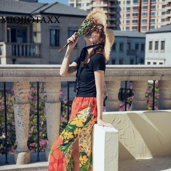 skirts miojiotaxxfaldas mujer moda 2021bohemia chiffon half skirt, thailand folk style, beach skirt. women long skirt, Black
skirts miojiotaxxfaldas mujer moda 2021bohemia chiffon half skirt, thailand folk style, beach skirt. women long skirt, Black