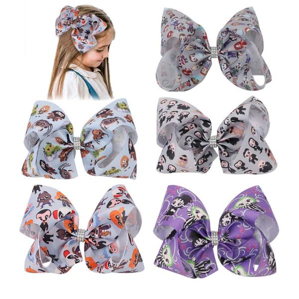 hair accessories 7 inch halloween ribbon bows clips bowknot cartoon hairpins barrettes for baby girls rhinestones, Slivery;white
hair accessories 7 inch halloween ribbon bows clips bowknot cartoon hairpins barrettes for baby girls rhinestones, Slivery;white