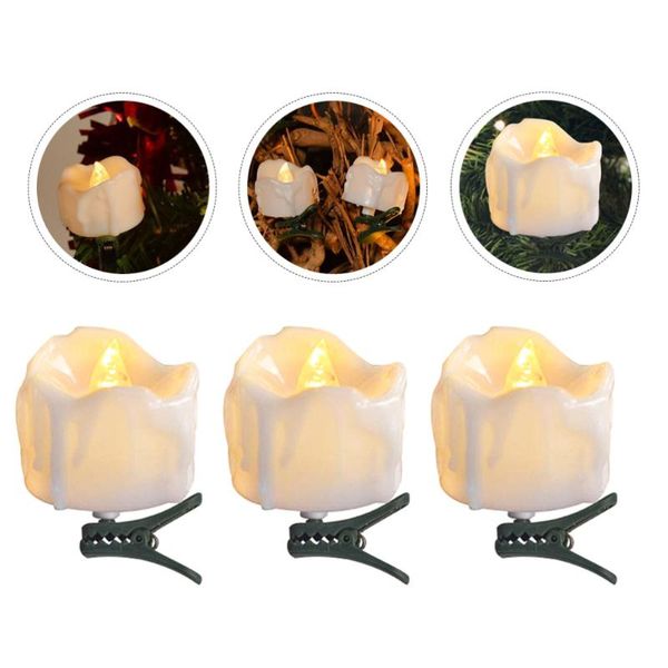 candles 9pcs decorative clip candle lamps christmas tree led lights adornments (white)
candles 9pcs decorative clip candle lamps christmas tree led lights adornments (white)