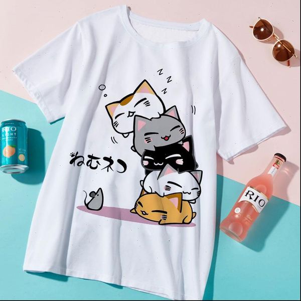cute cat women tshirt harajuku kawaii ulzzang t shirt korean style gothic graphic tee t shirt female streetwear t shirt, White
cute cat women tshirt harajuku kawaii ulzzang t shirt korean style gothic graphic tee t shirt female streetwear t shirt, White